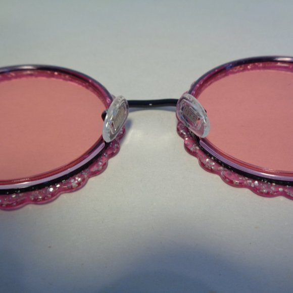 Diff Eyewear DIXIE Pink Glitter New Sunglasses main image 6